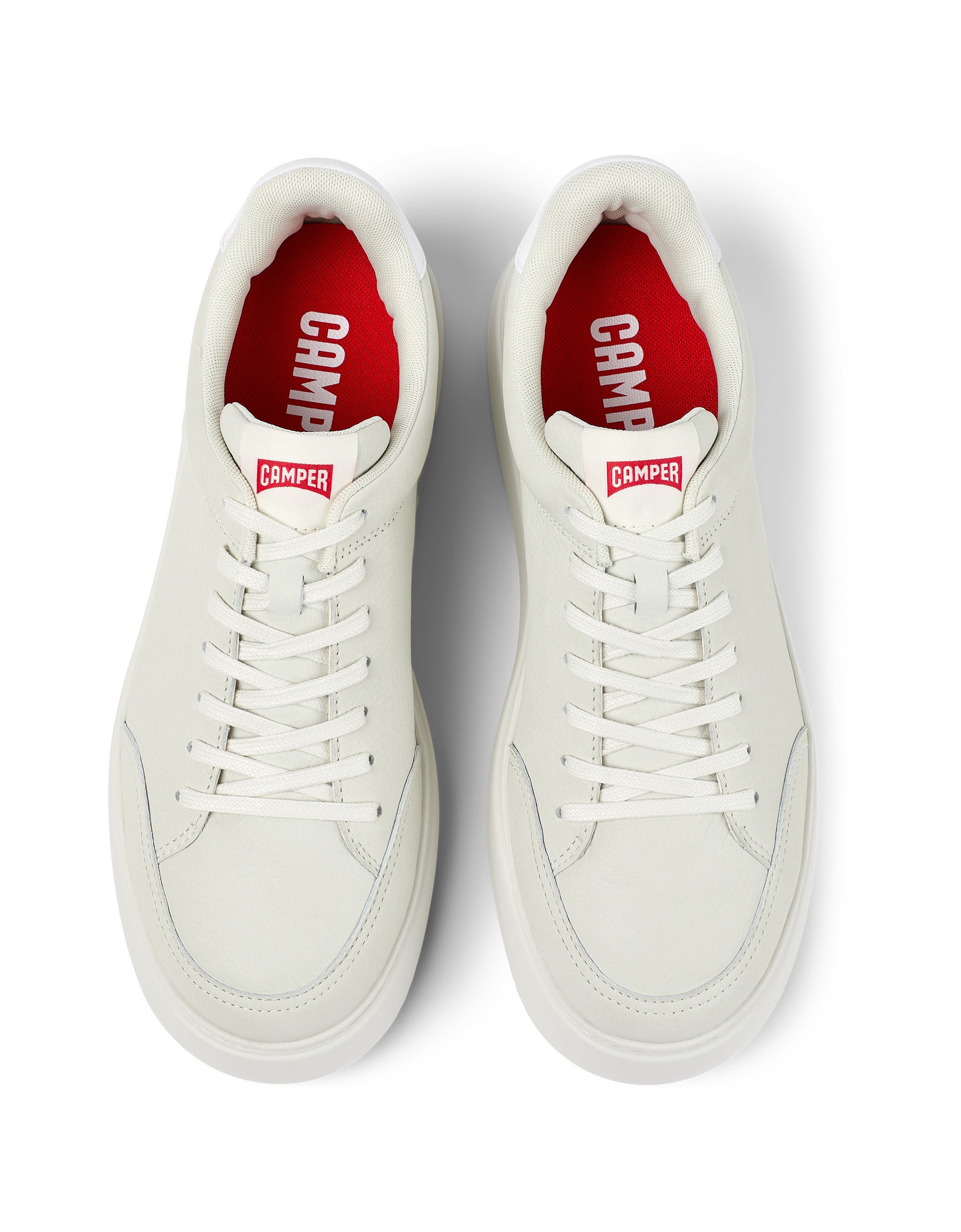 Camper Runner K21 Beyaz Deri Erkek Sneaker K100841-003