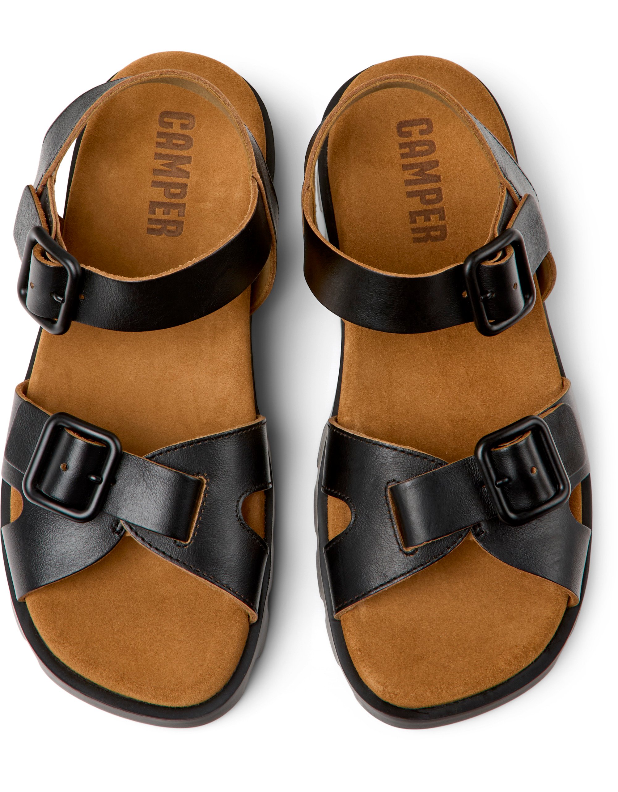 Camper Brutus Sandals Siyah Kadın Sandalet K201768-001