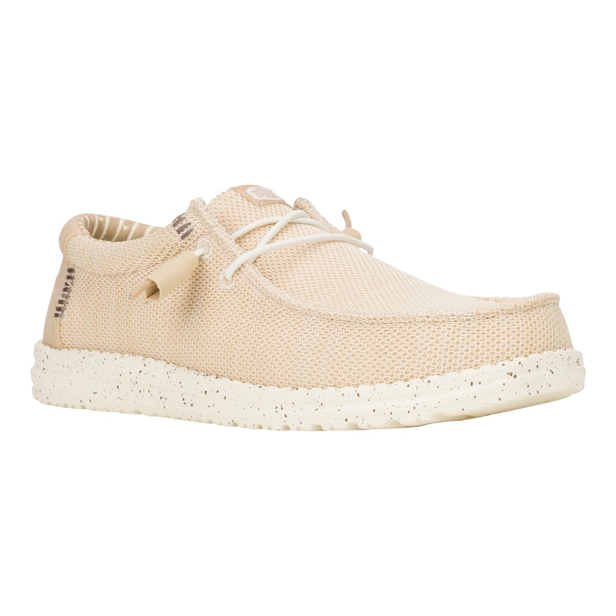 Hey Dude Wally Stretch Sox Irish Cream Egret HD.41898 0LZ