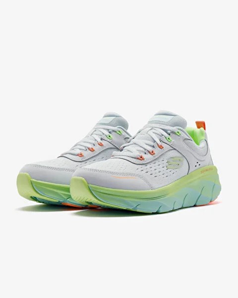 Skechers D'Lux Walker 2.0 Neon Sites Kadın Beyaz Sneaker 150107 WMLT