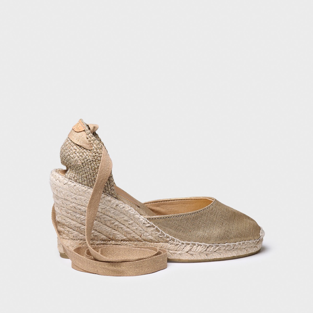 Toni Pons Florına Kadın Platin Dolgu Topuk Espadril 1TONW2025061