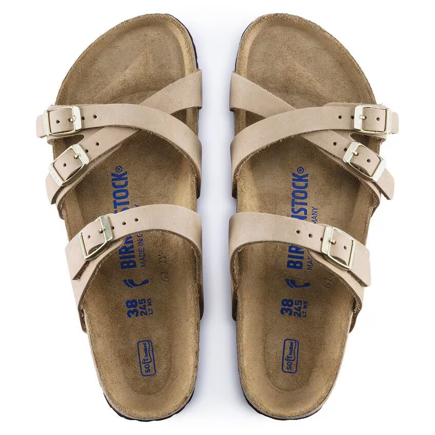 Birkenstock Franca Sfb Nu Kadın Taş Düz Terlik 1022973