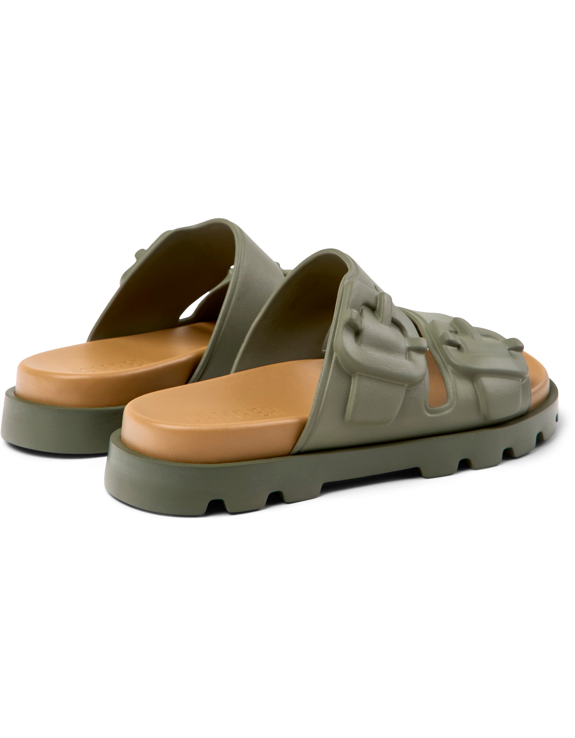 Camper Brutus Sandals Kadın Yeşil Spor Terlik K201792-004