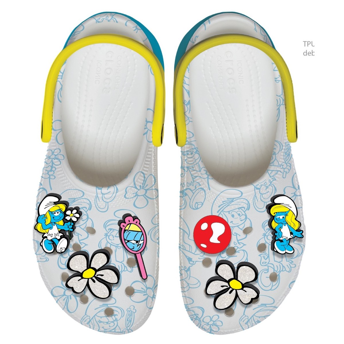 Crocs Smurfs Platform Clog 210822