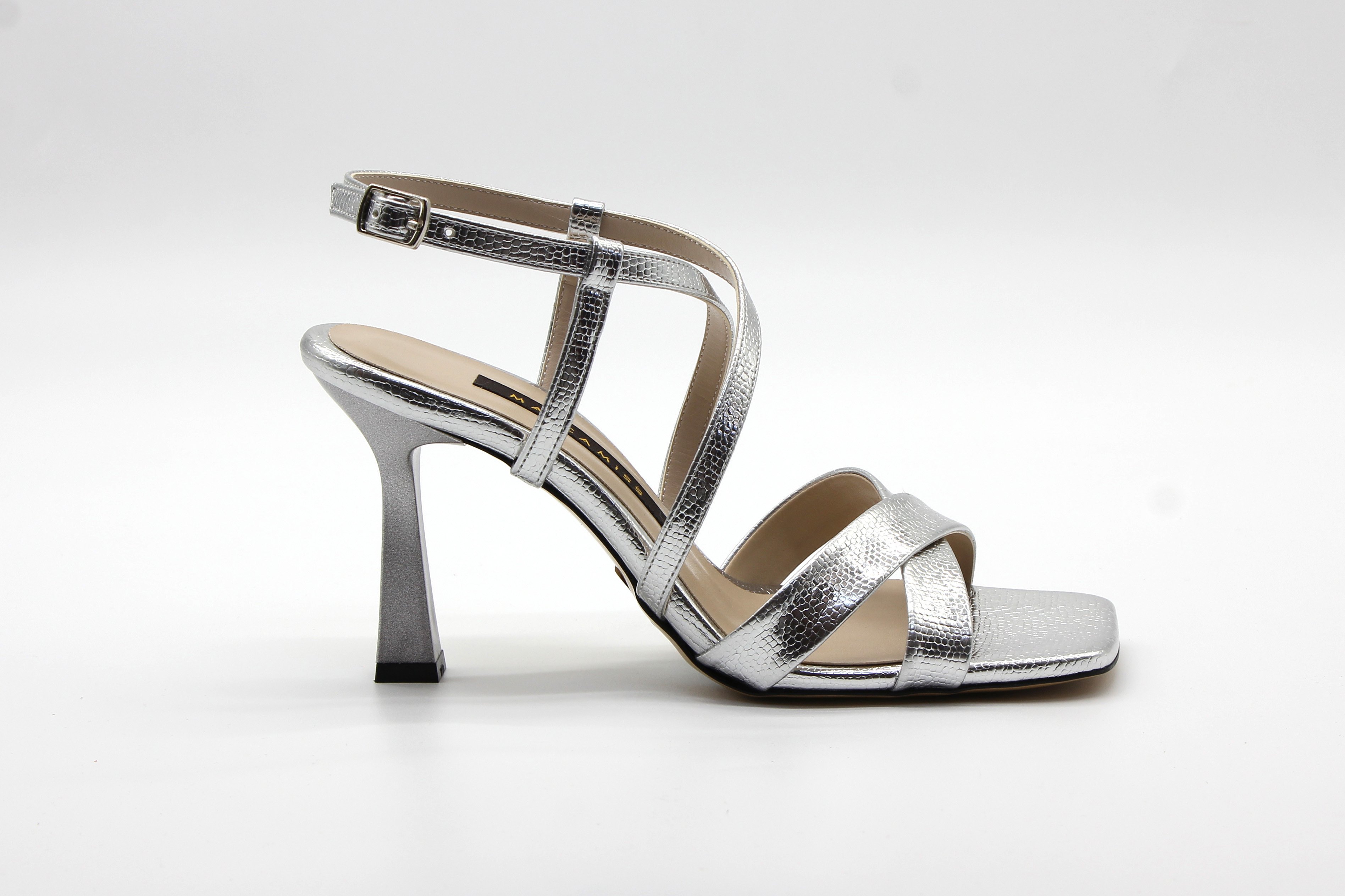 Marcamiss Kadın Günlük Klasik Sandalet - Gümüş
