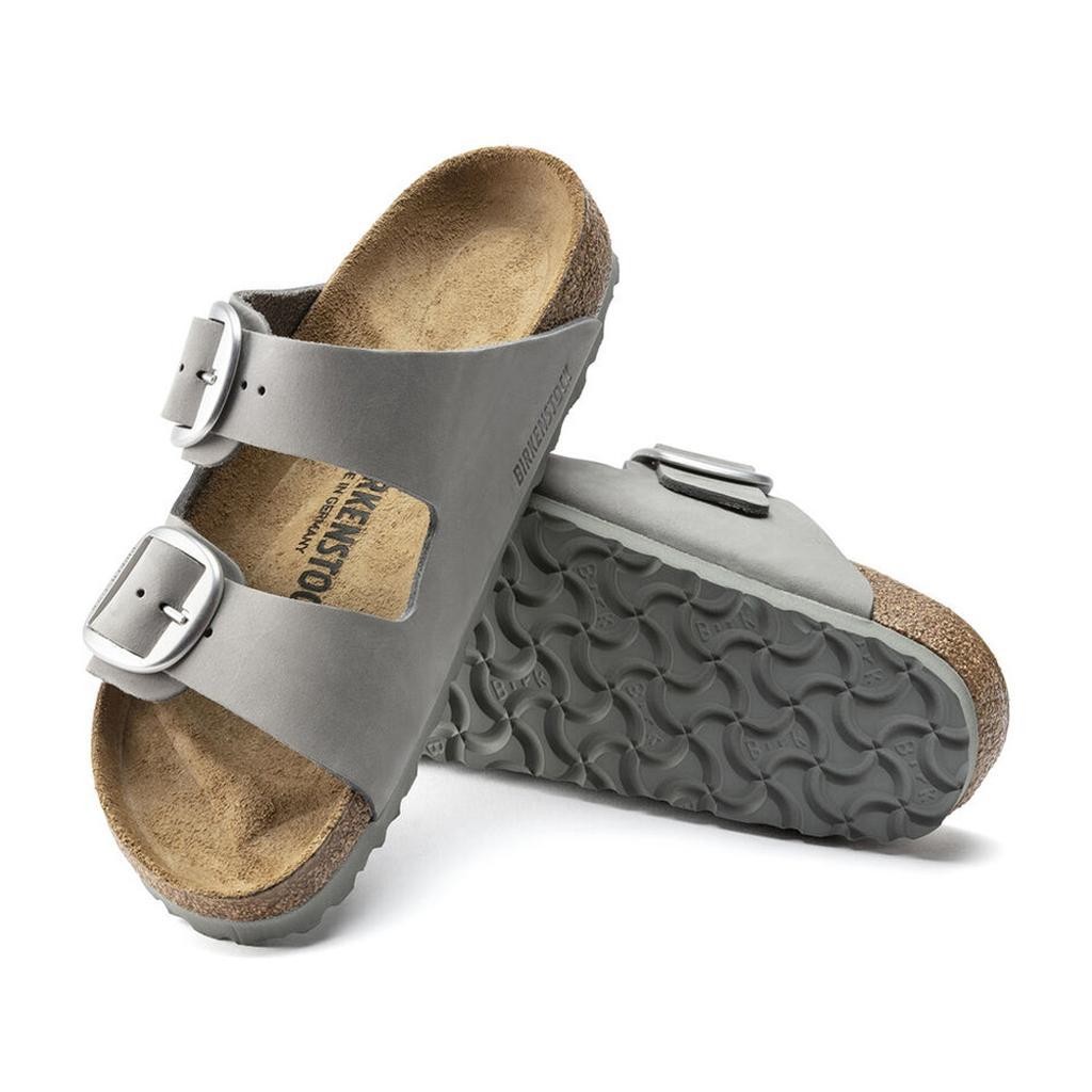 Birkenstock Arızona Bıg Buckle Nu Kadın Gri Terlik 1022154