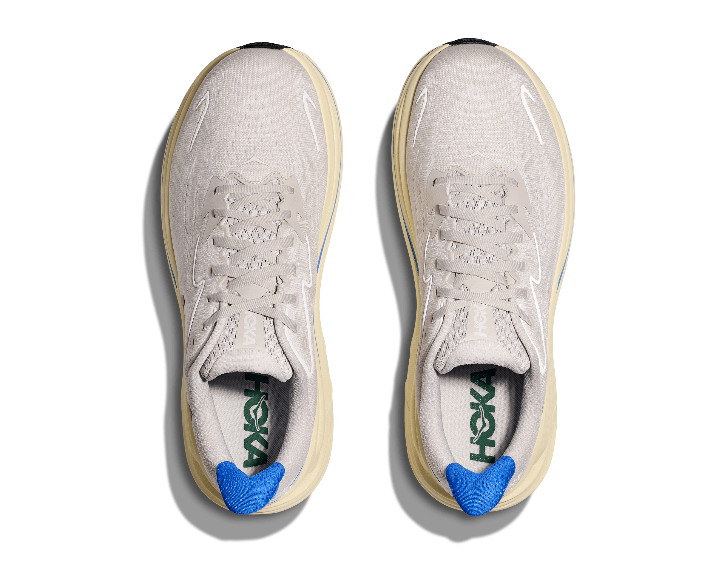 Hoka Clifton 10 Erkek Krem Mavi Koşu Ayakkabısı 1162030-SCCV