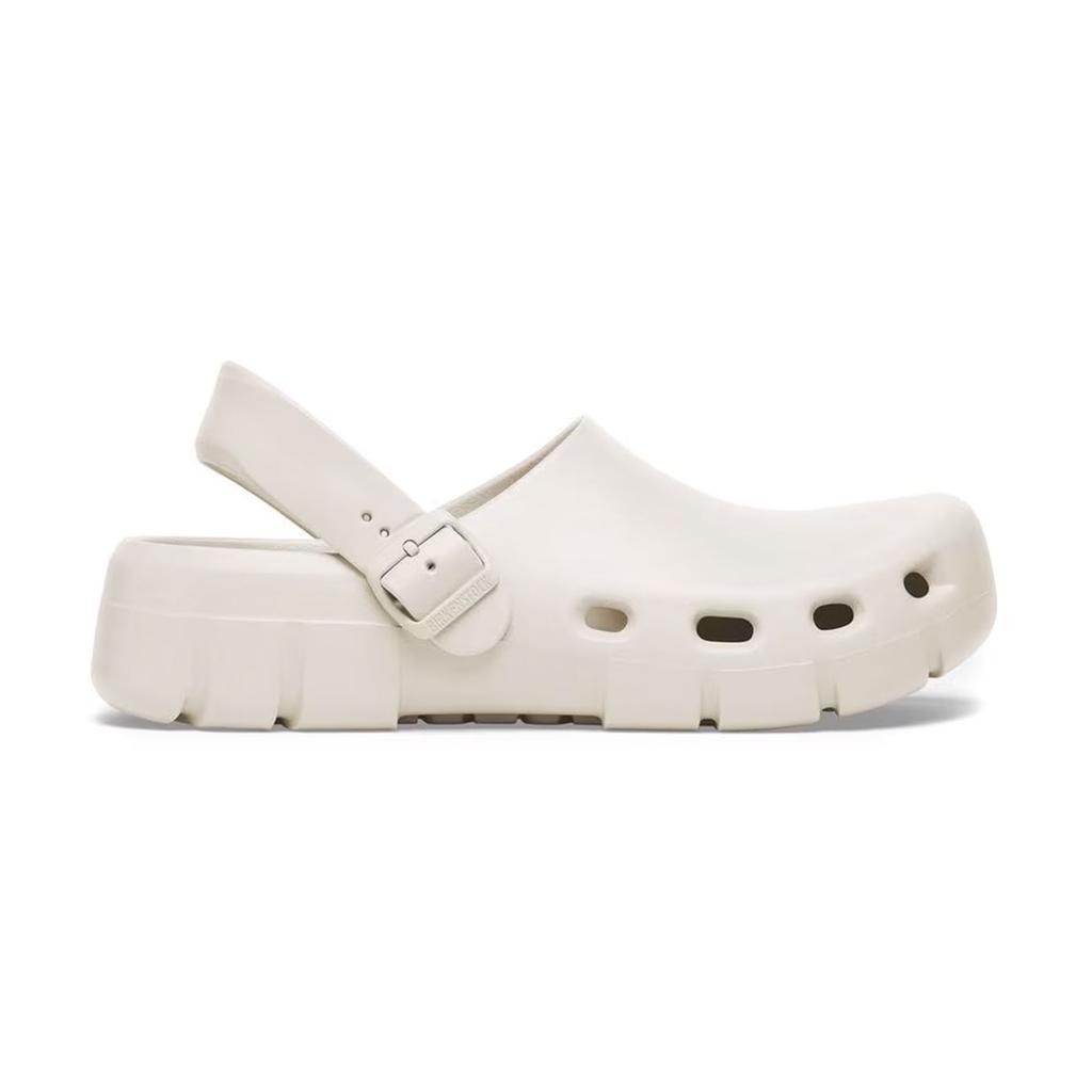 Birkenstock Bırkı Flow Eva Kadın Krem Burnu Kapalı Terlik 1027706