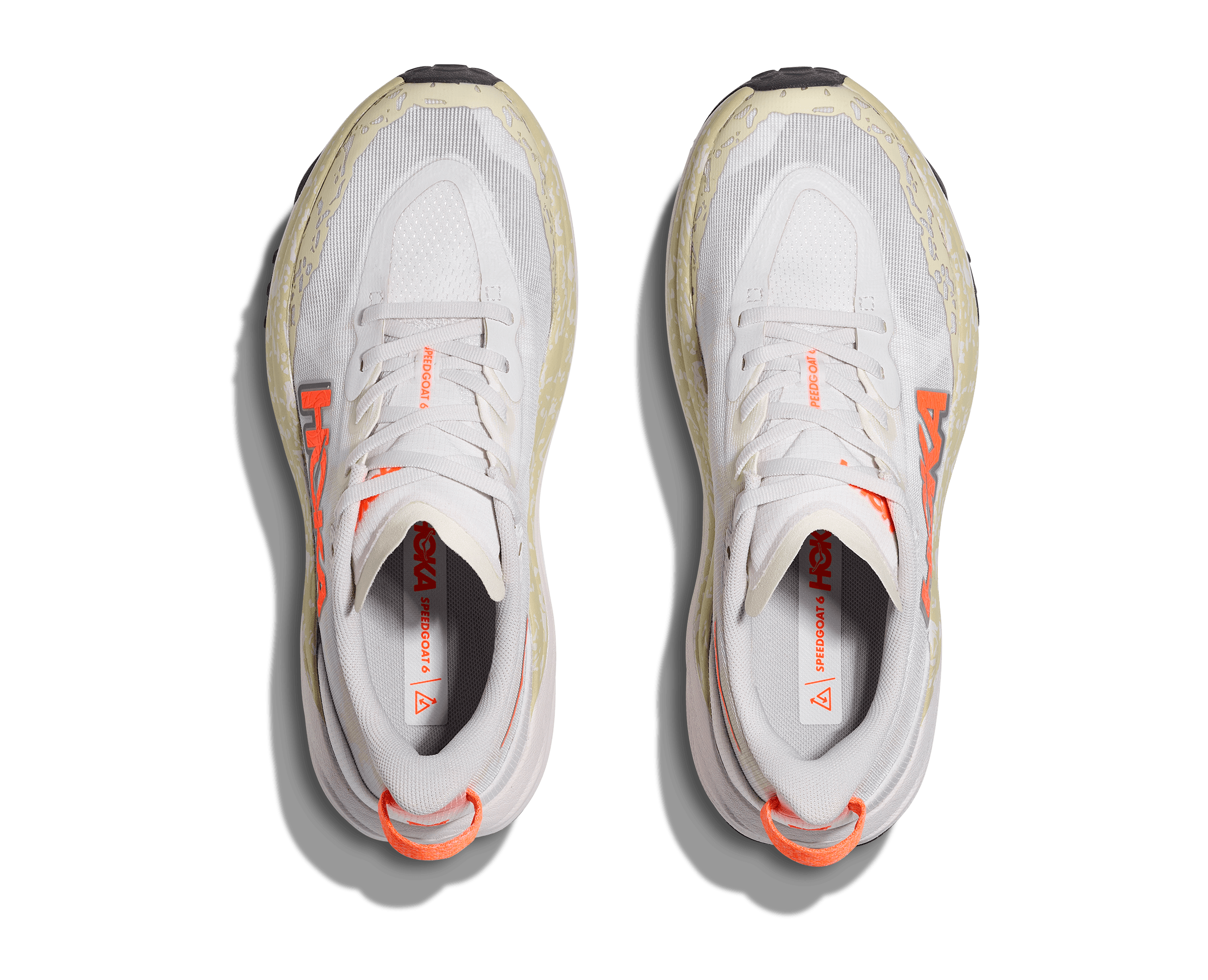 Hoka Speedgoat 6 Kadın Beyaz Koşu Ayakkabısı 1147811-WNG