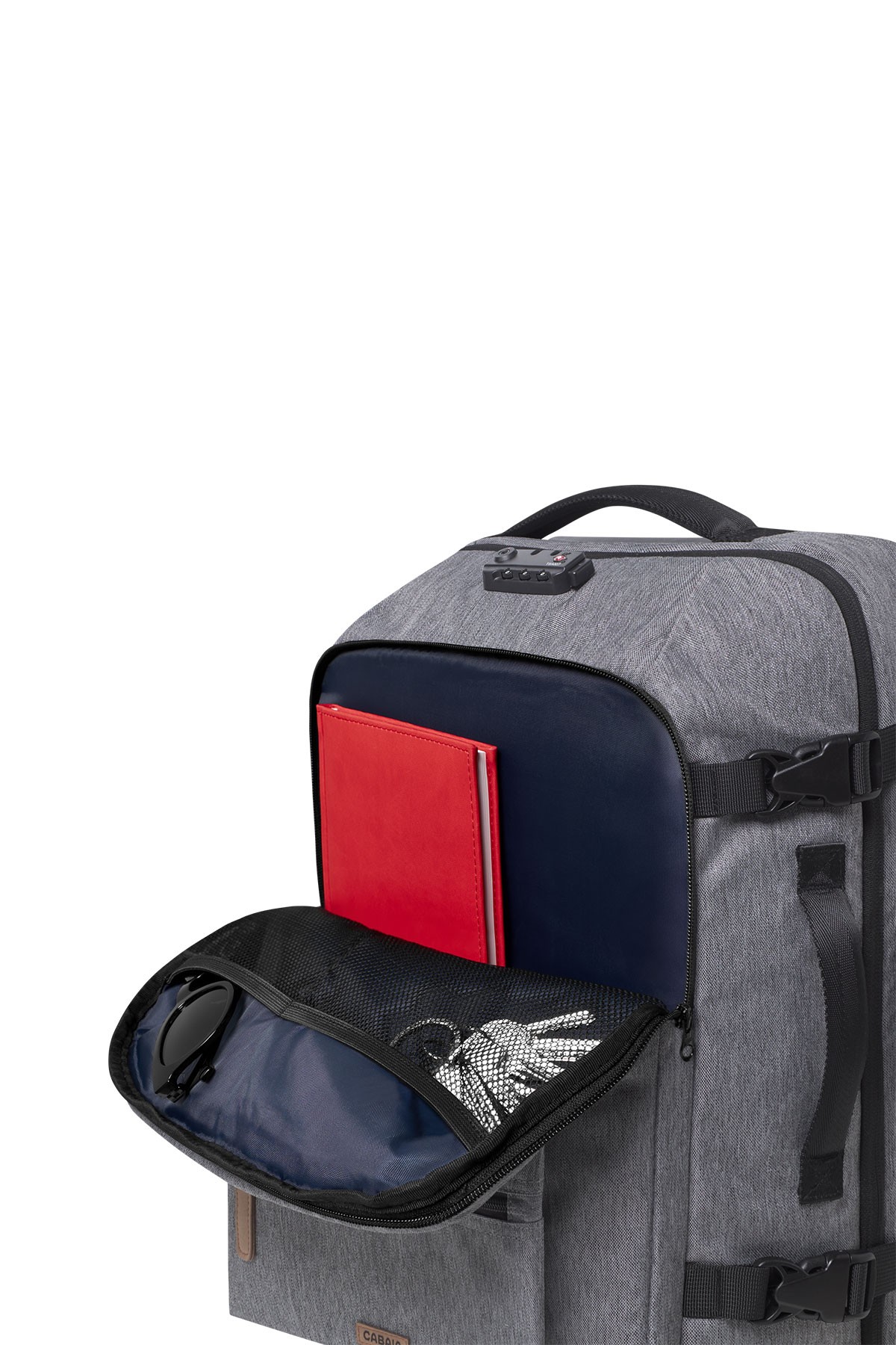 Cabaia Seyahat Çantası Soft Suıtcase Getarıa Heather Grey