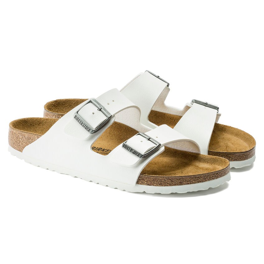 Birkenstock Arızona Bf Unisex Beyaz Terlik 552683