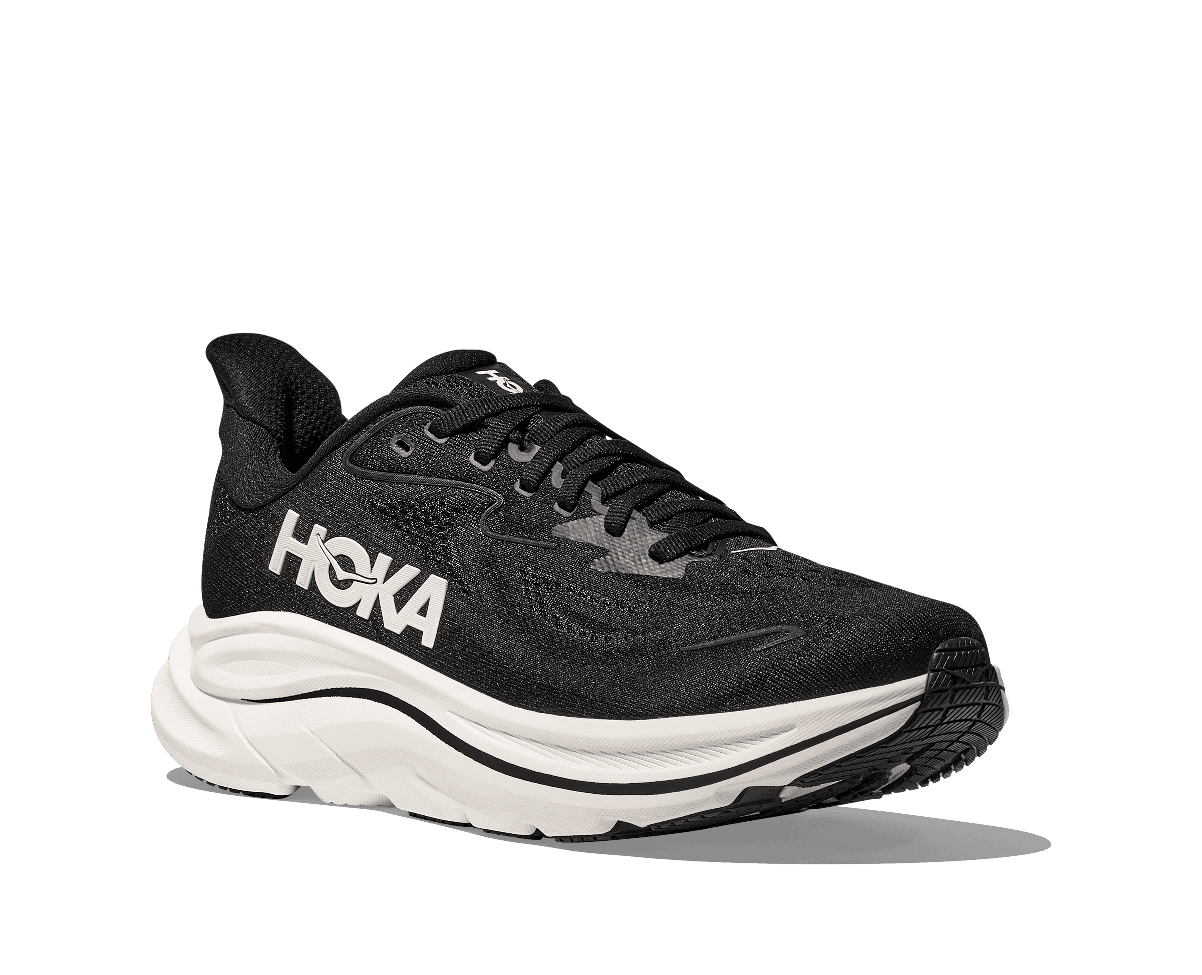 Hoka Clifton 10 Erkek Siyah Koşu Ayakkabısı 1162030-BWHT