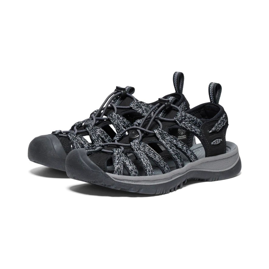 Keen Whısper Black Steel Grey Kadın Siyah Outdoor Sandalet 1028815
