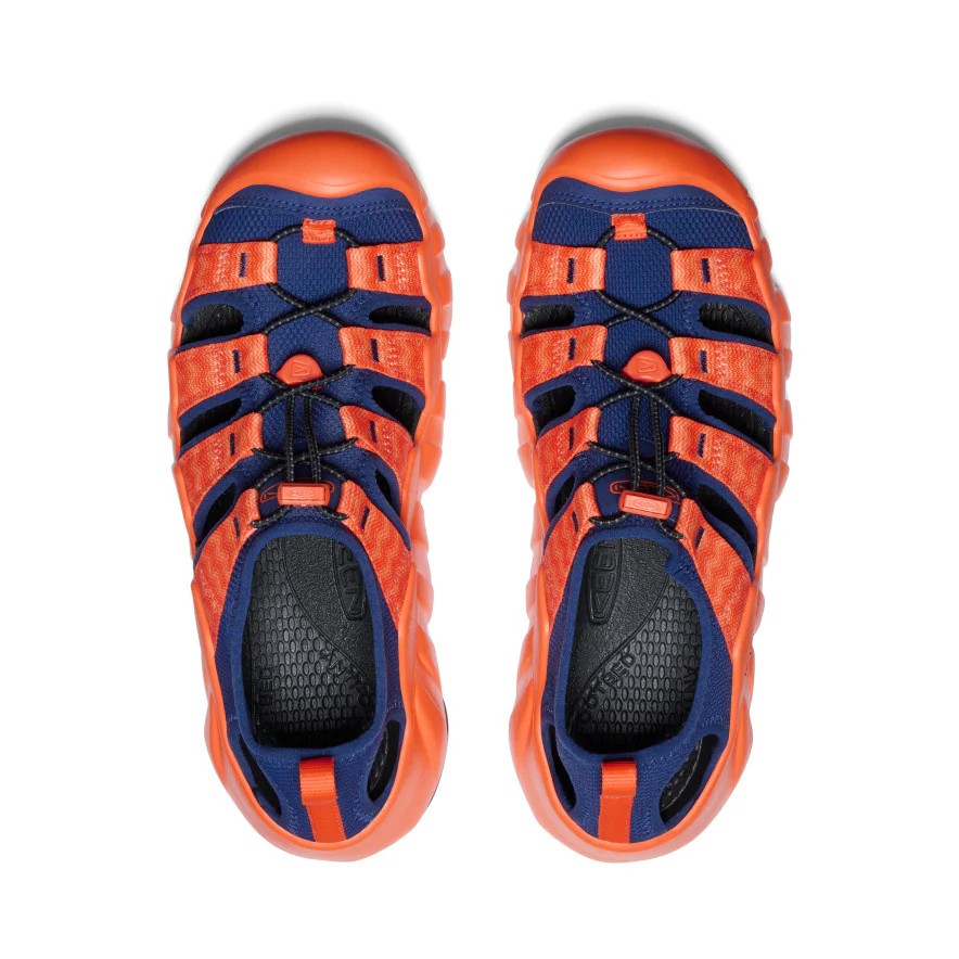 Keen Waterfront Hyperport H2 Erkek Turuncu-Lacivert Outdoor Sandalet 1029111