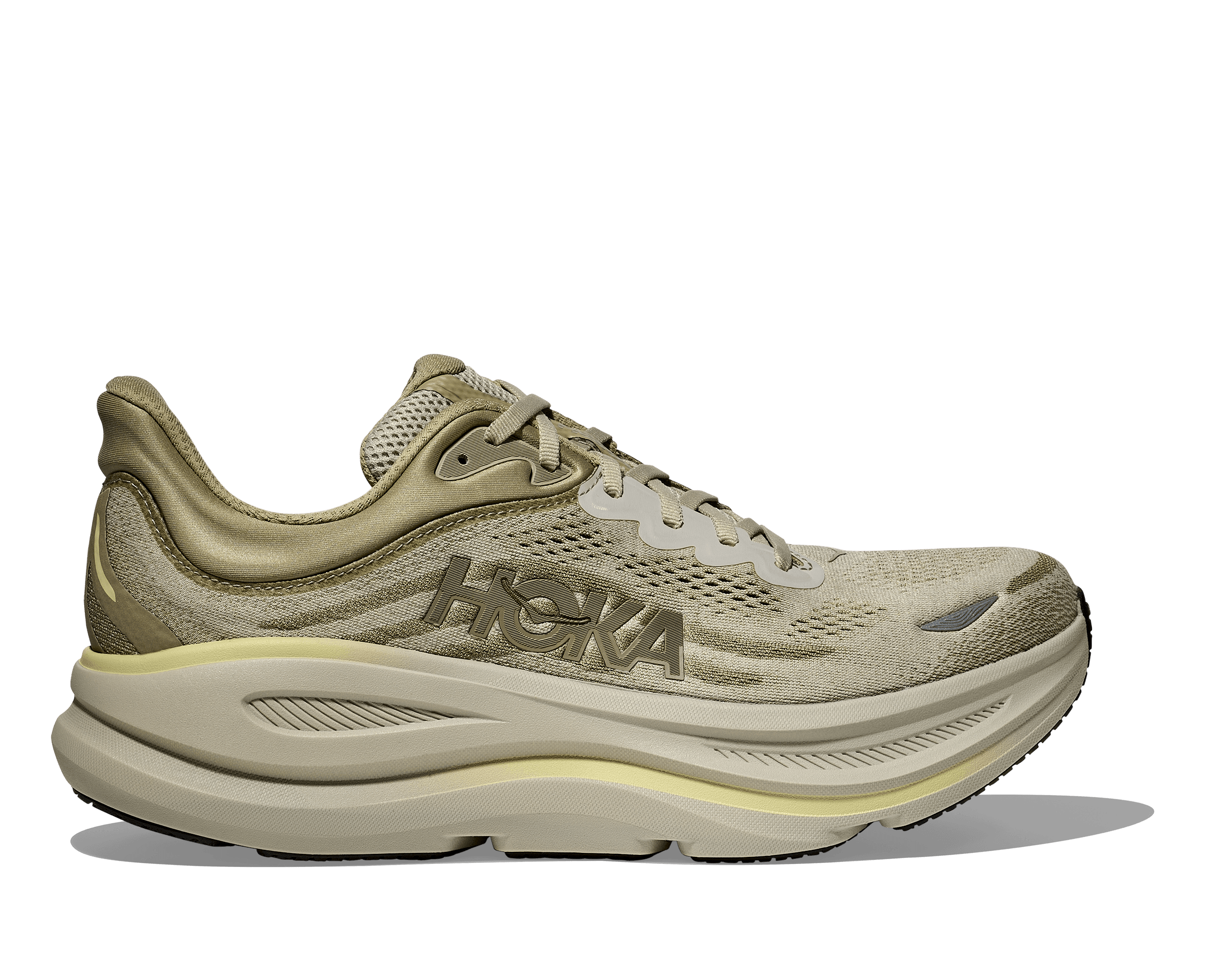 Hoka Bondi 9 Erkek Yeşil Koşu Ayakkabısı 1162011-GSSL