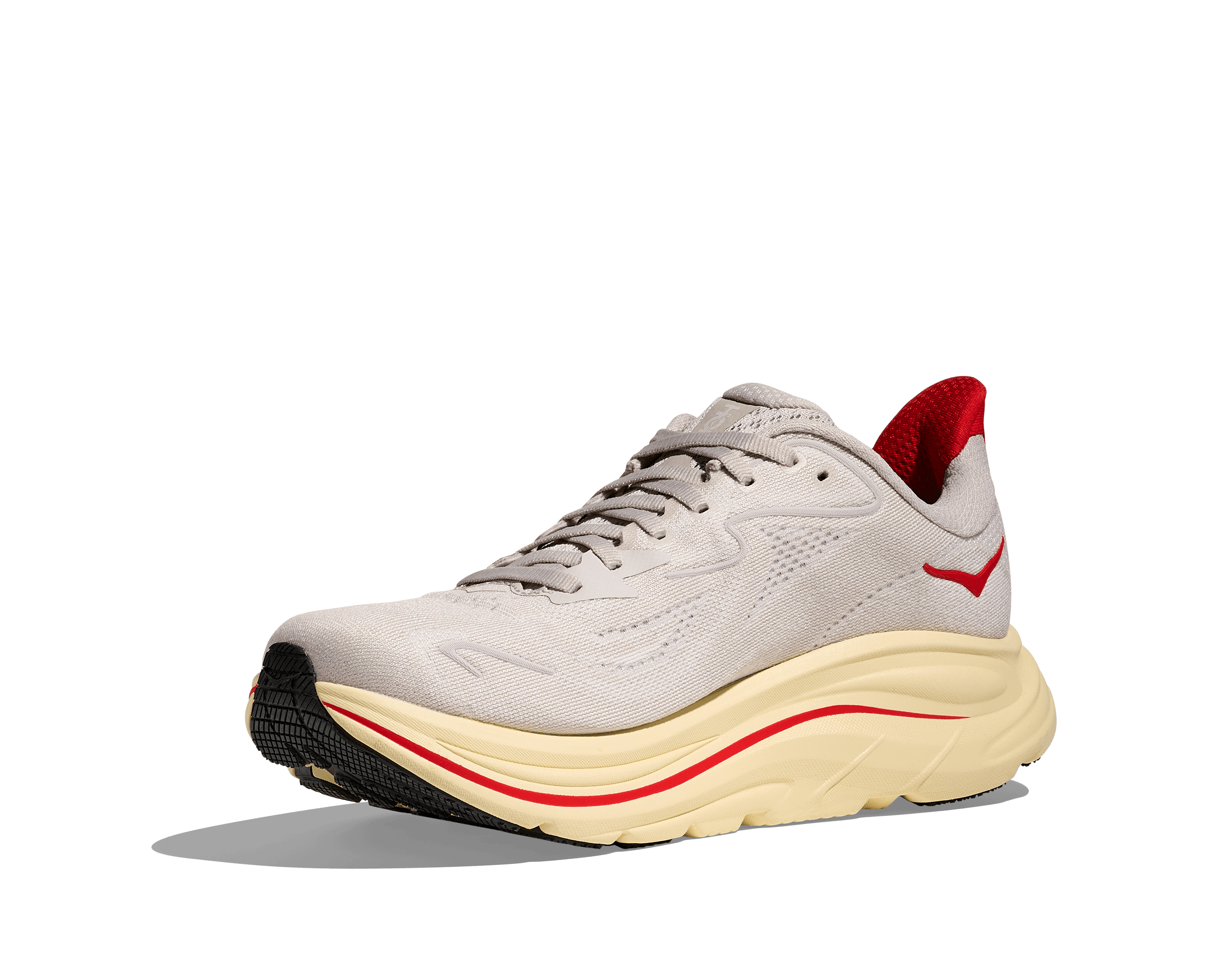 Hoka Clifton 10 Kadın Krem Kırmızı Koşu Ayakkabısı 1162031-SCCC