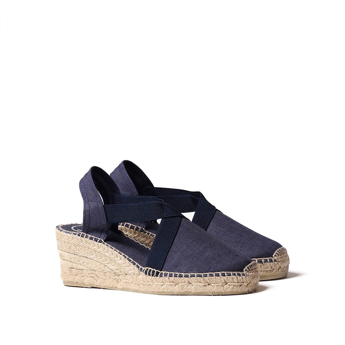 Toni Pons Ter Navy Mari Kadın Lacivert Dolgu Topuk Espadril 1TONW2020087