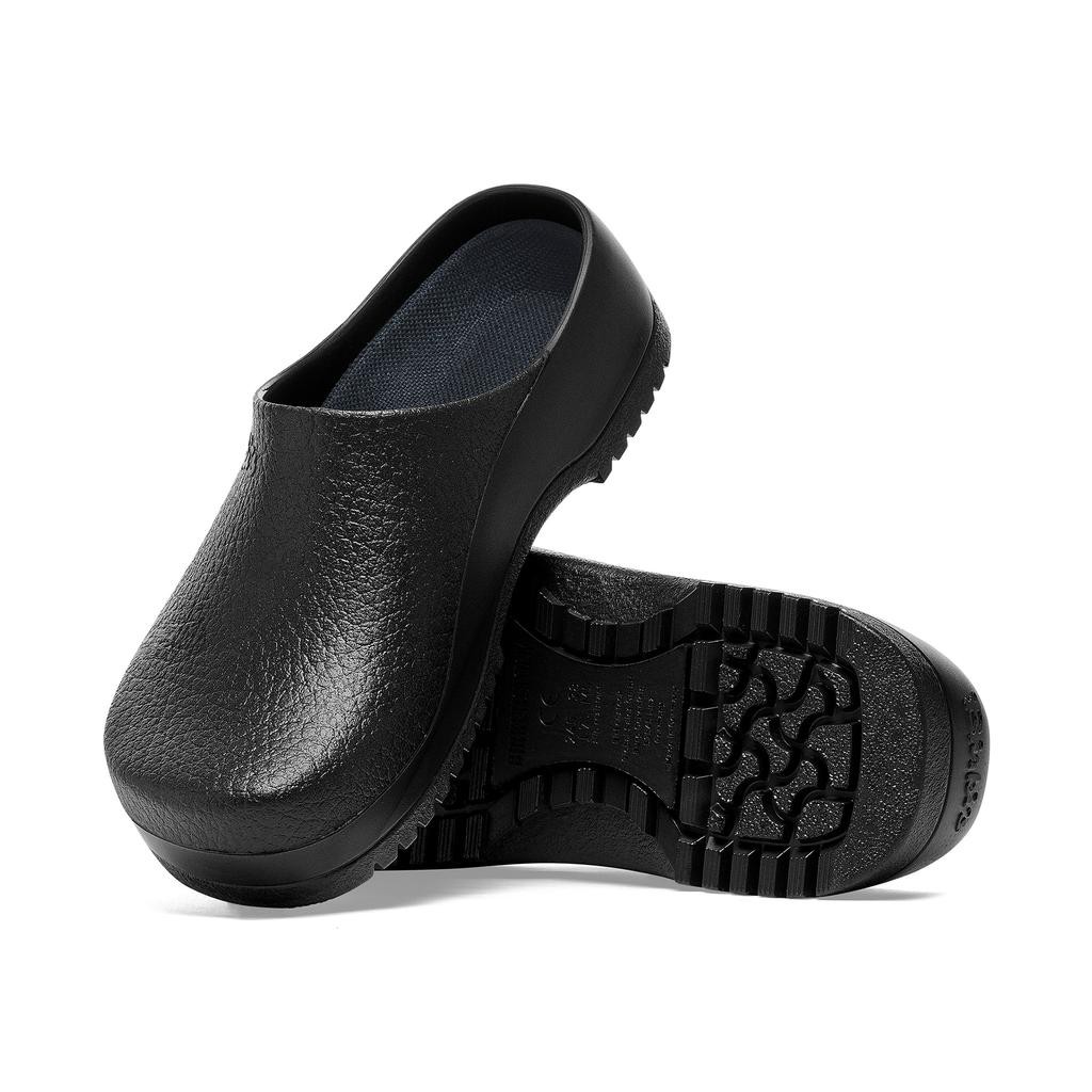 Birkenstock Süper Birki Siyah Unisex Kapalı Burun Terlik 1027191