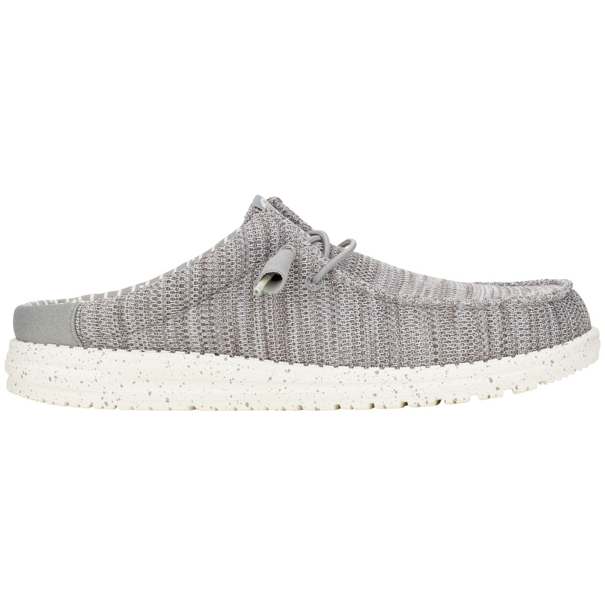Hey Dude Wally Slip Stretch Sox Granite Grey HD.43103 1HF
