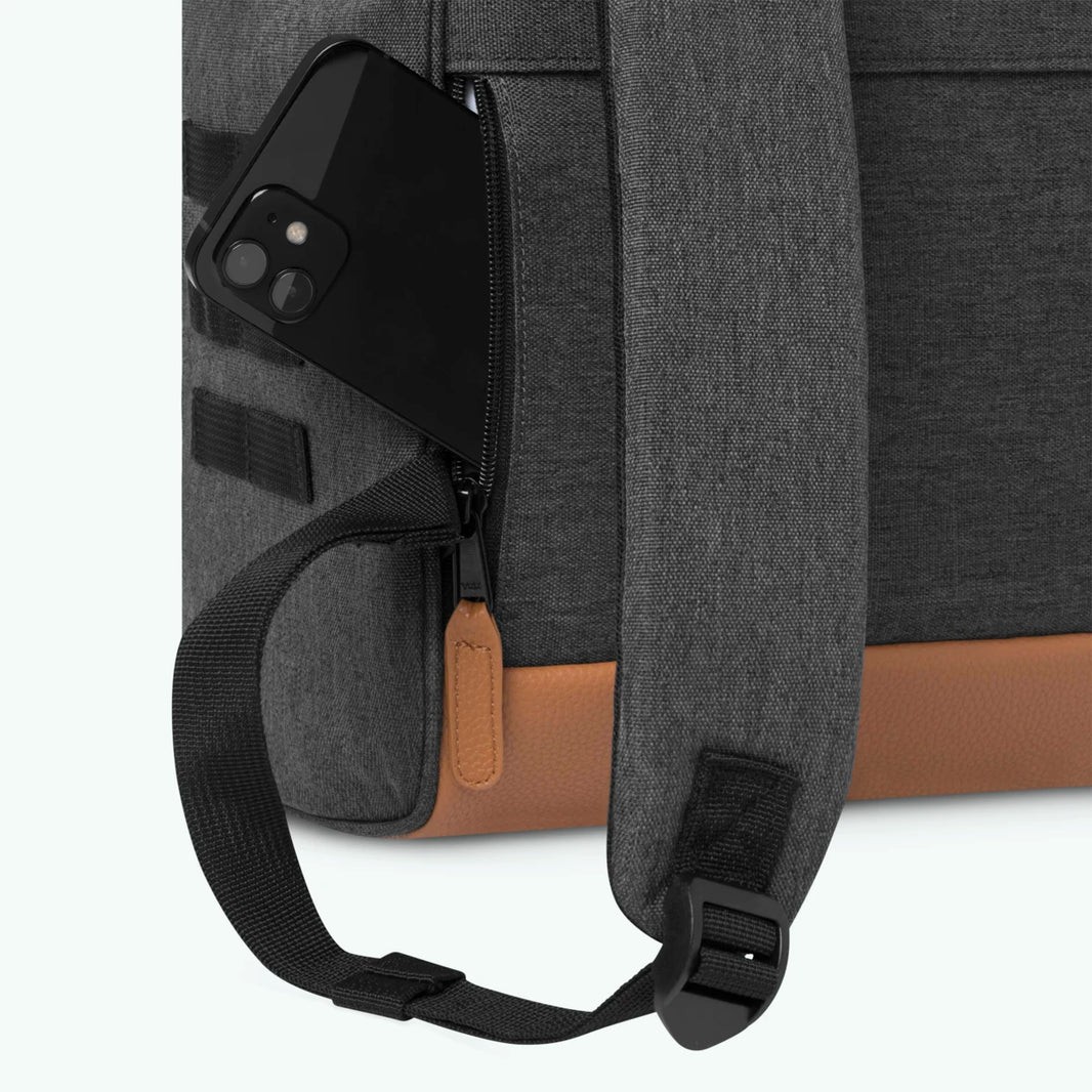 Cabaia Sırt Çantası Adventurer Londres Medıum Black Melanged