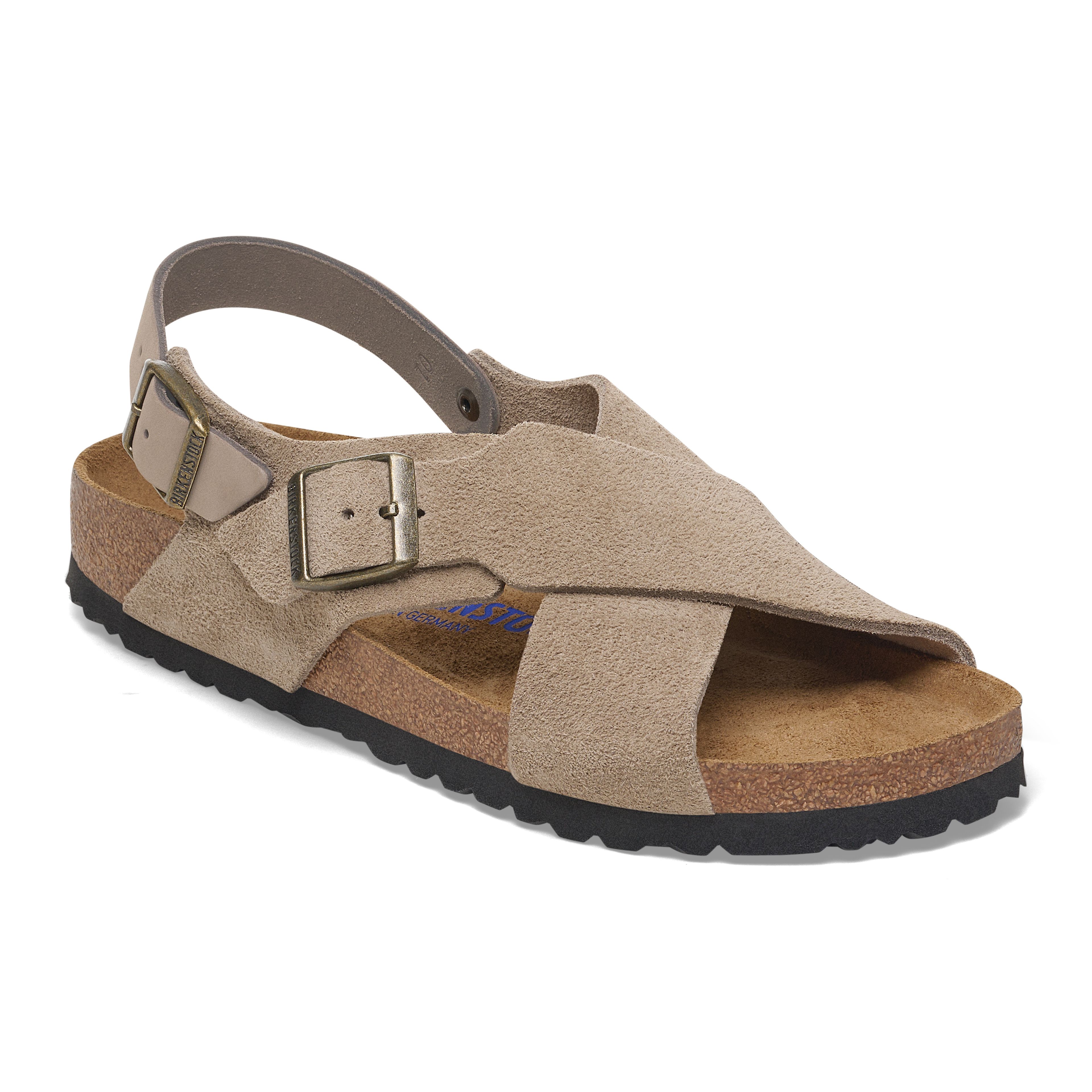 Birkenstock Tulum Sfb Vl Kadın Vizon Süet Sandalet 1029834