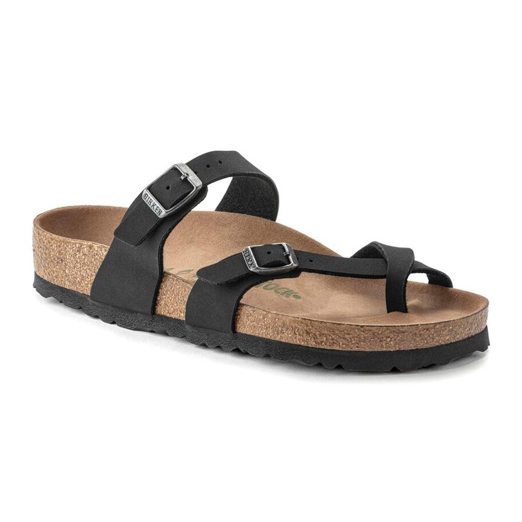 Birkenstock Mayarı Bf Nu Earthy Vegan Kadın Siyah Parmak Arası Terlik 1021176