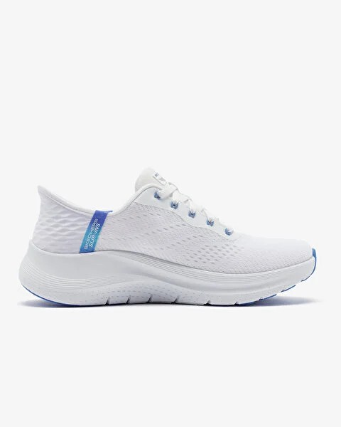 Skechers Arch Fit 2.0 - Easy Chic Kadın Beyaz Mavi Spor Ayakkabı