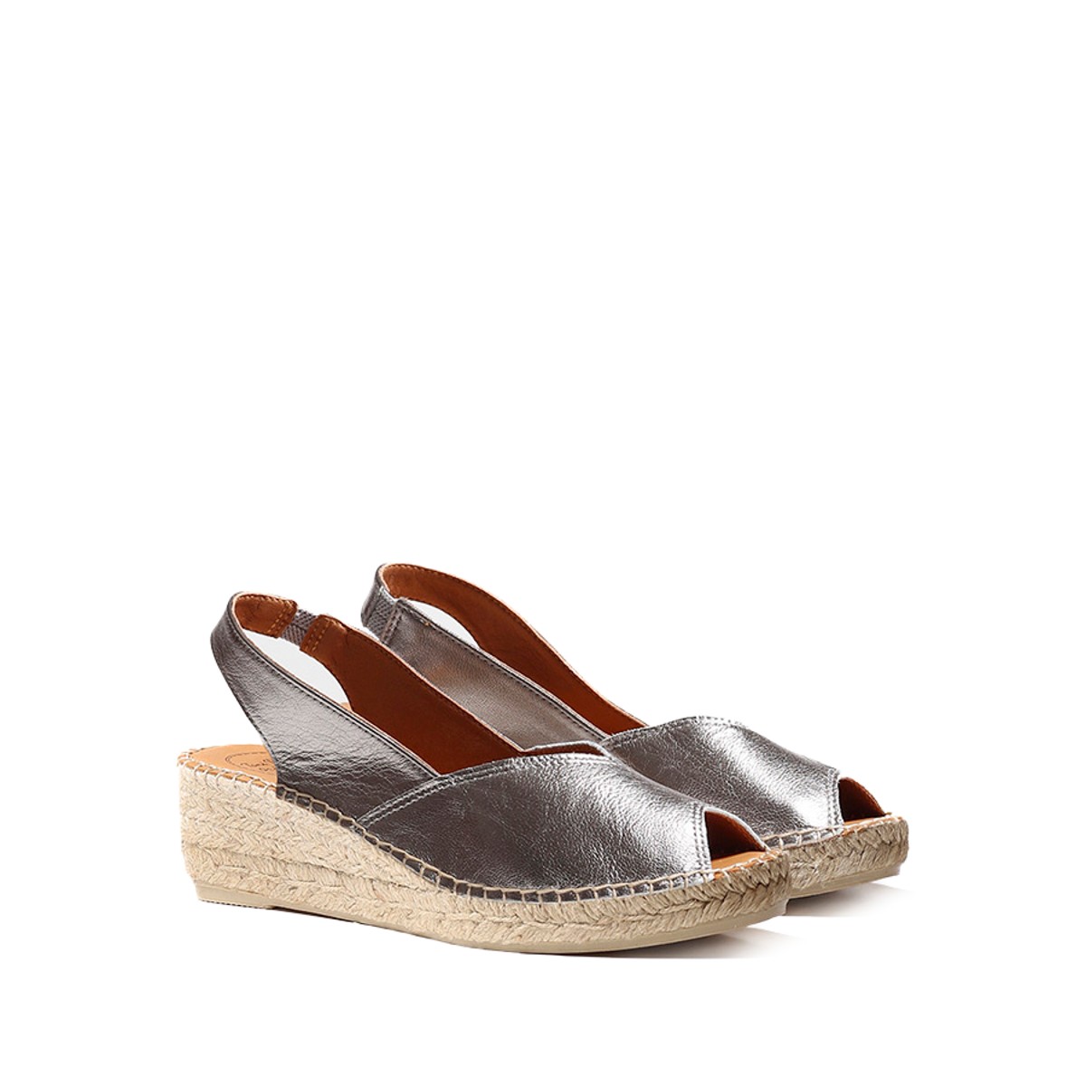 Toni Pons Bernia P Acer Kadın Gümüş Dolgu Topuk Espadril 1TONW2020011