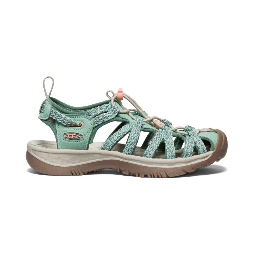 Keen Waterfront Whısper Kadın Yeşil Gri Outdoor Sandalet 1029012