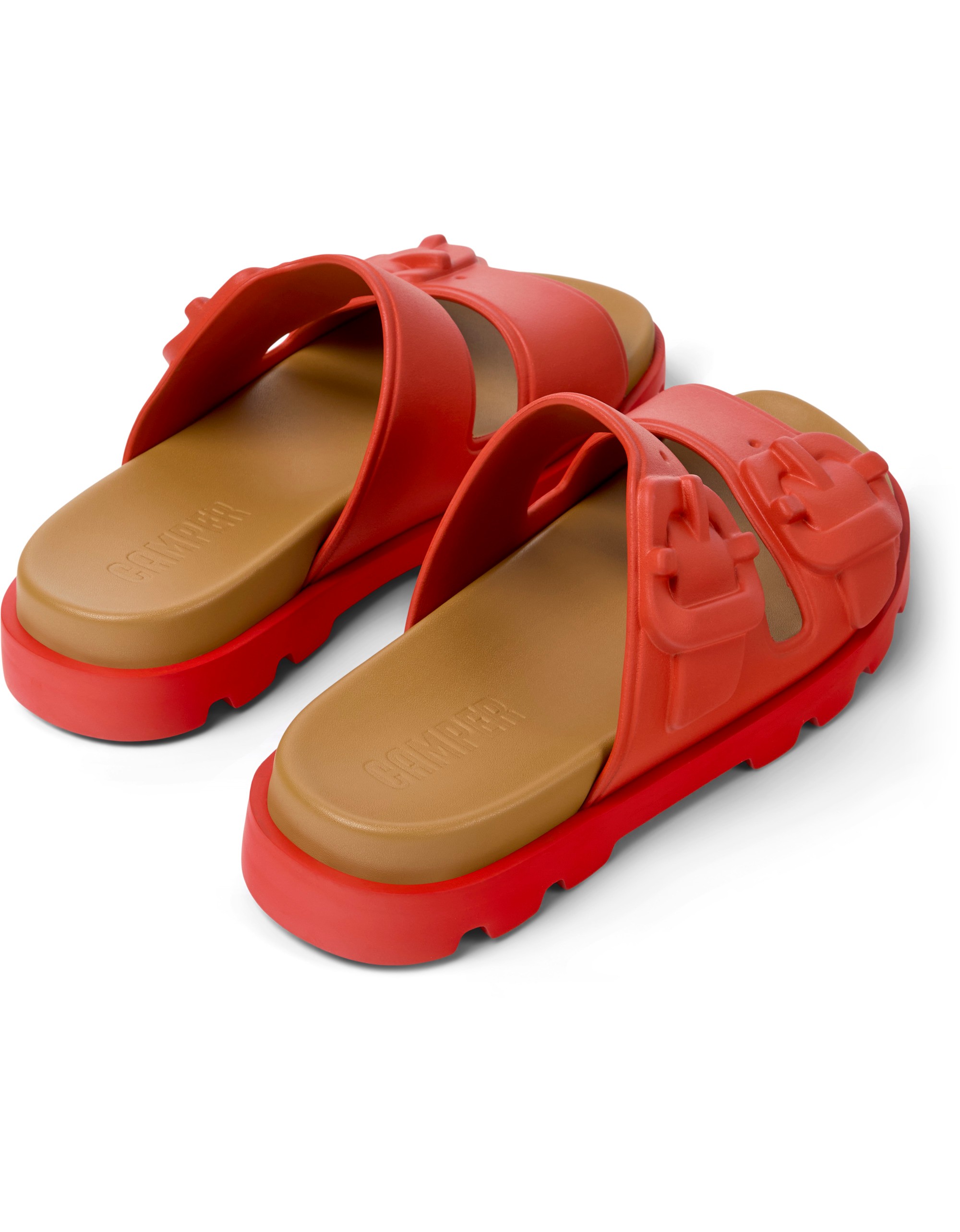 Camper Brutus Sandals Kadın Kırmızı Spor Terlik K201792-003
