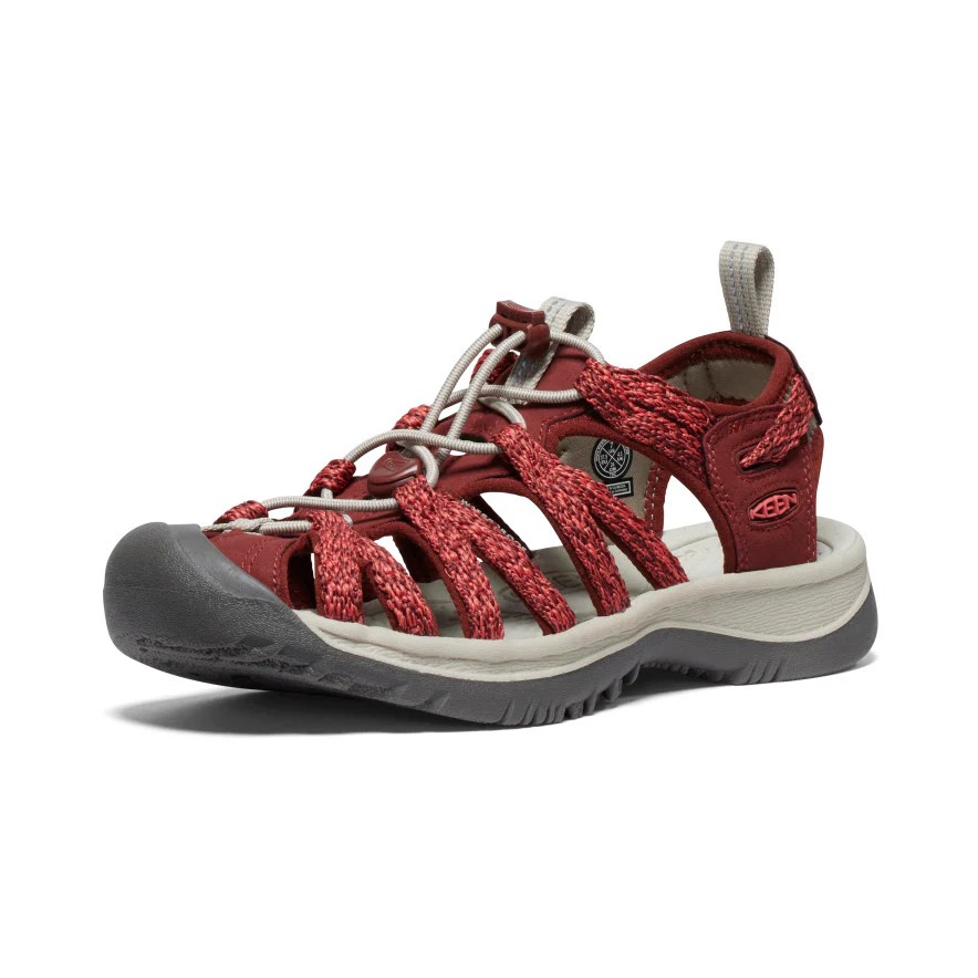 Keen Whısper Cayenne Fıred Brıck Kadın Bordo Outdoor Sandalet 1028817