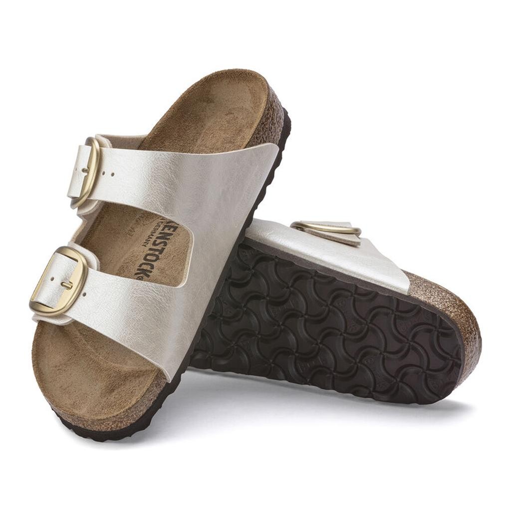 Birkenstock Arızona Bıg Buckle Bf Graceful Kadın İnci Beyazı Terlik 1020021