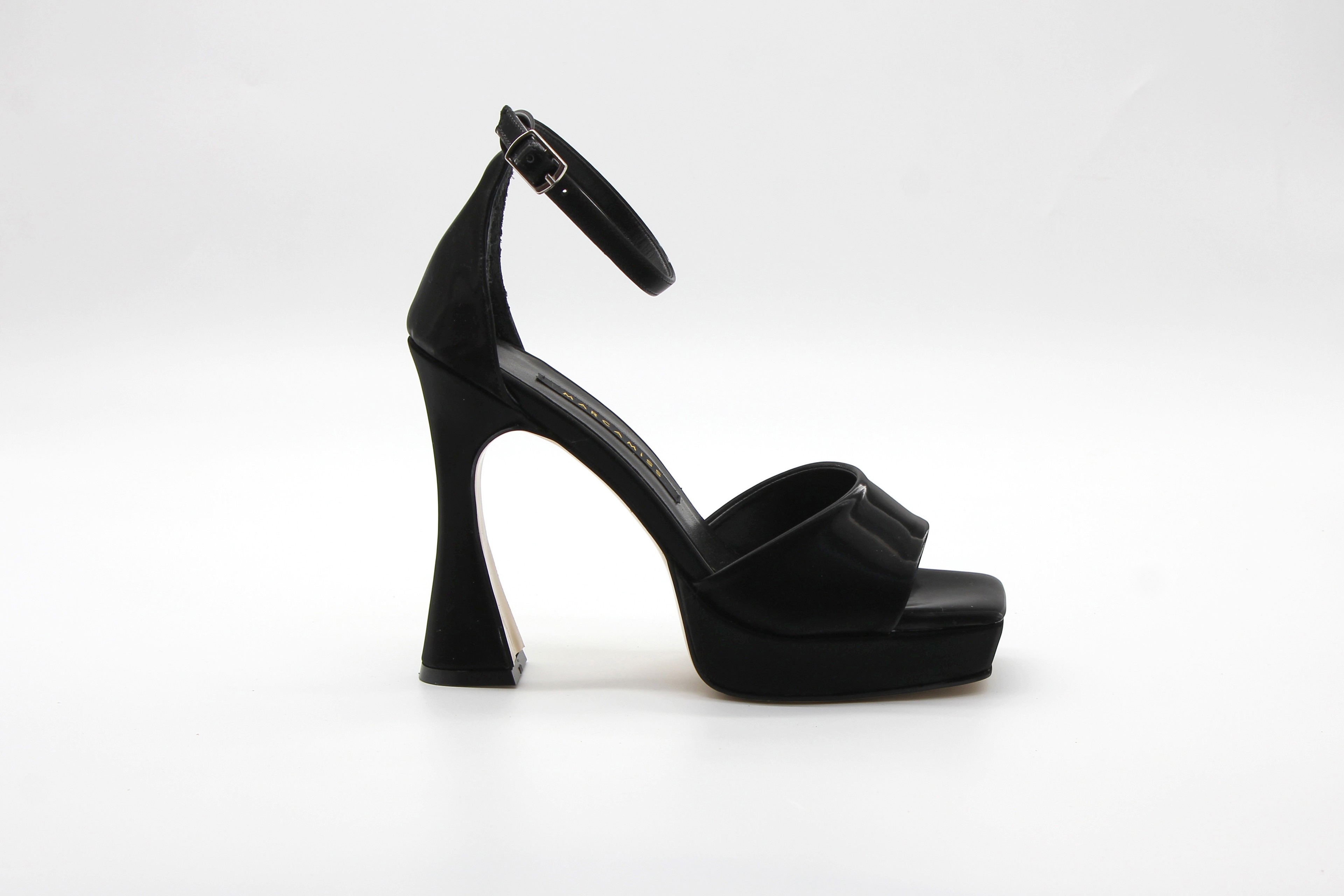 Marcamiss Kadın Platform Sandalet - Siyah