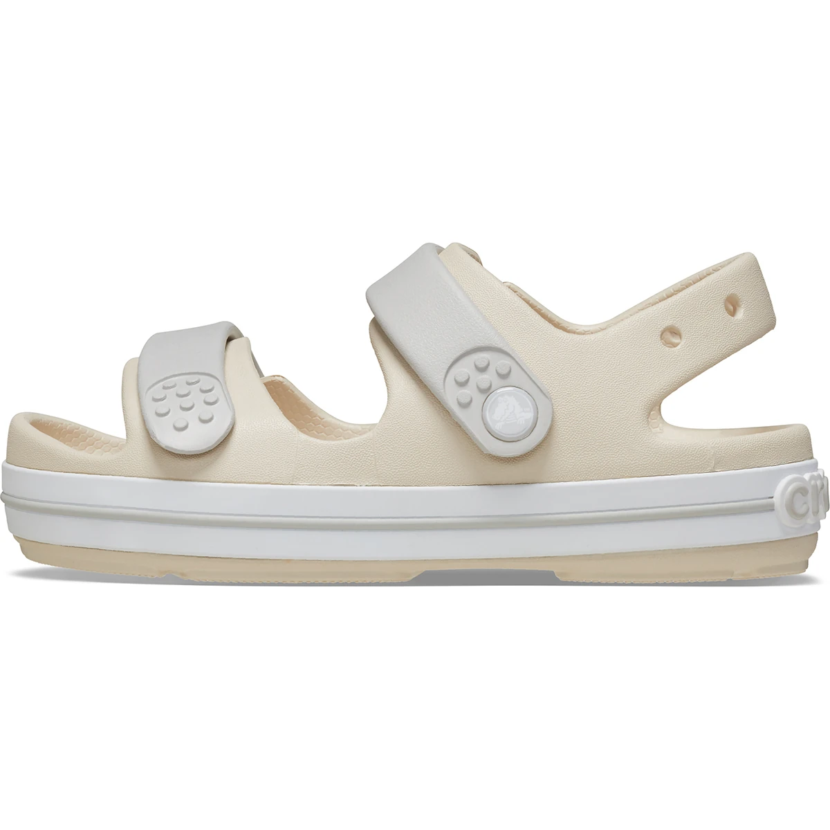 Crocs Crocband Cruiser Sandal T Kids 209424 - Krem-Gri