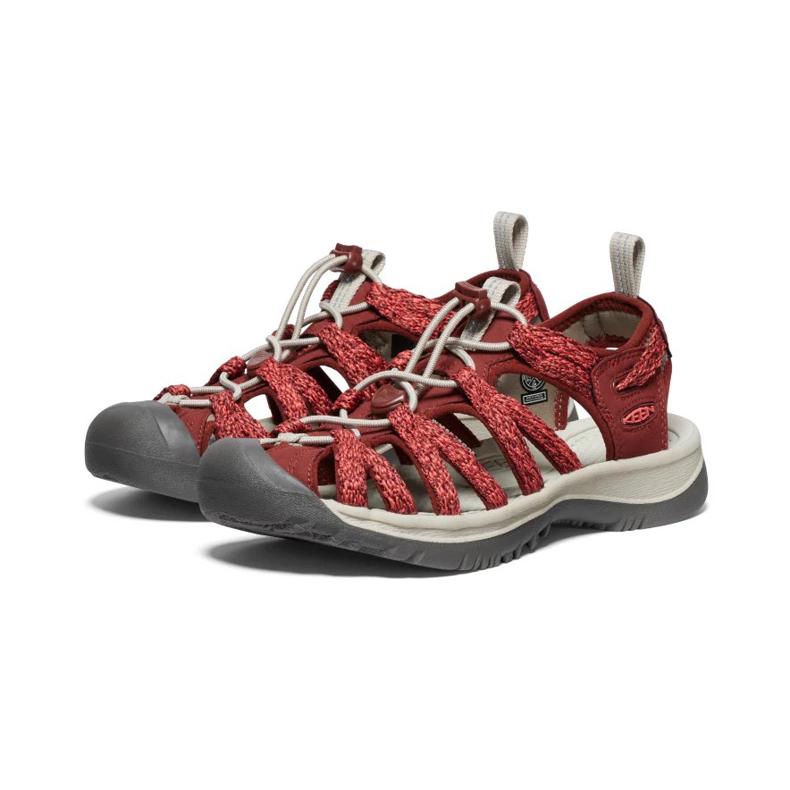 Keen Whısper Cayenne Fıred Brıck Kadın Bordo Outdoor Sandalet 1028817