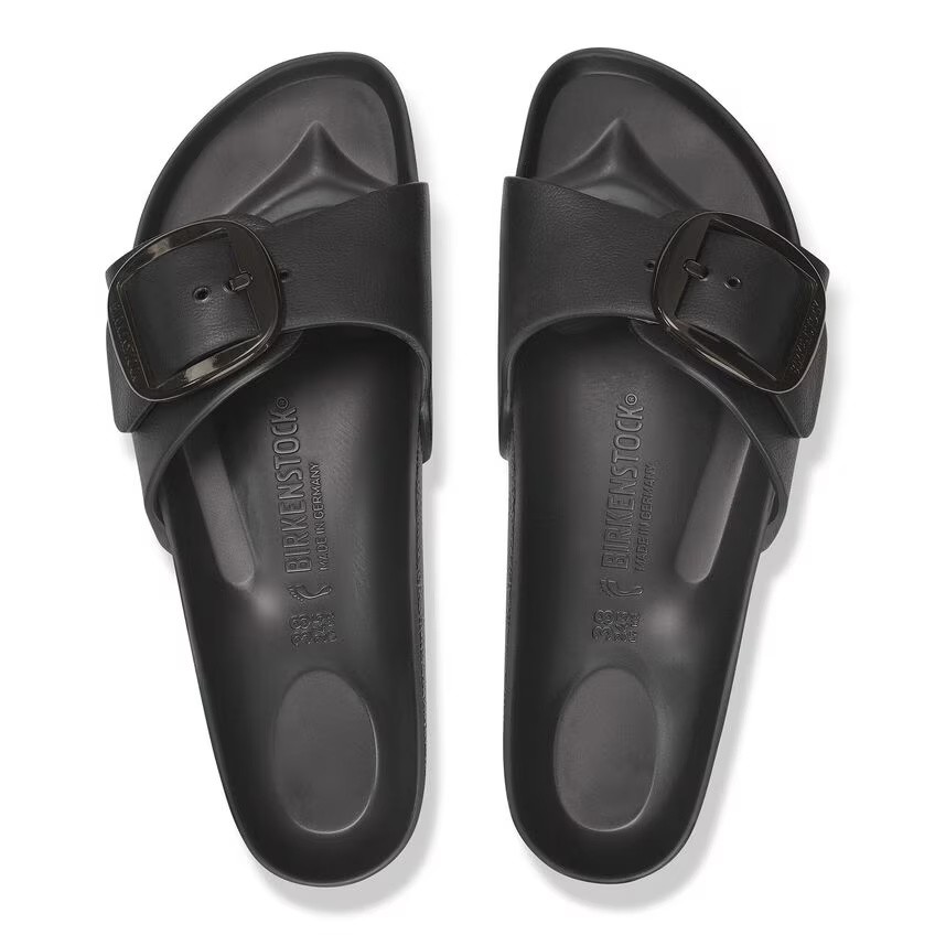 Birkenstoc Madrıd Bıg Buckle Eva Siyah Kadın Terlik 1029635