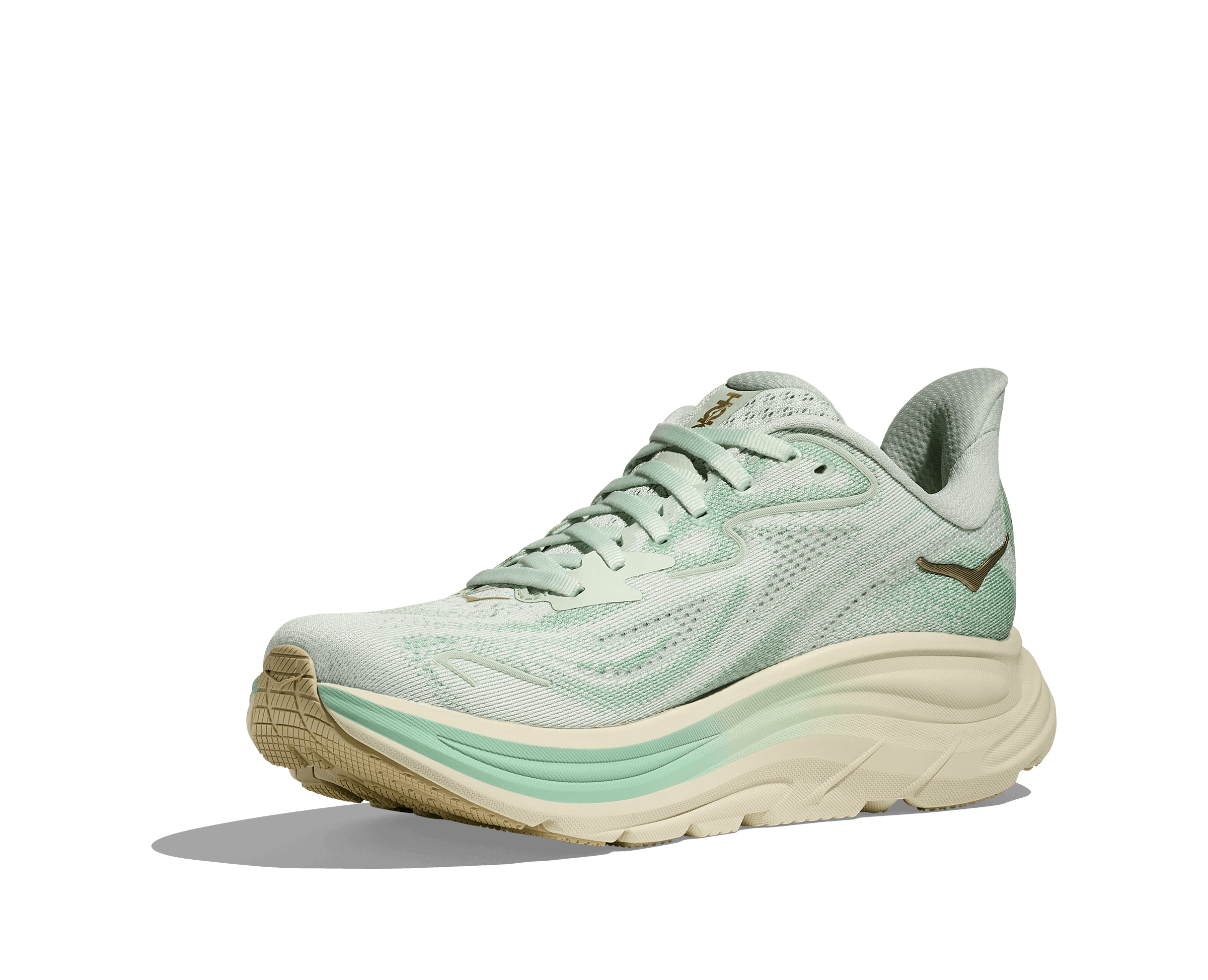 Hoka Clifton 10 Kadın Yeşil Koşu Ayakkabısı 1162031-SJD