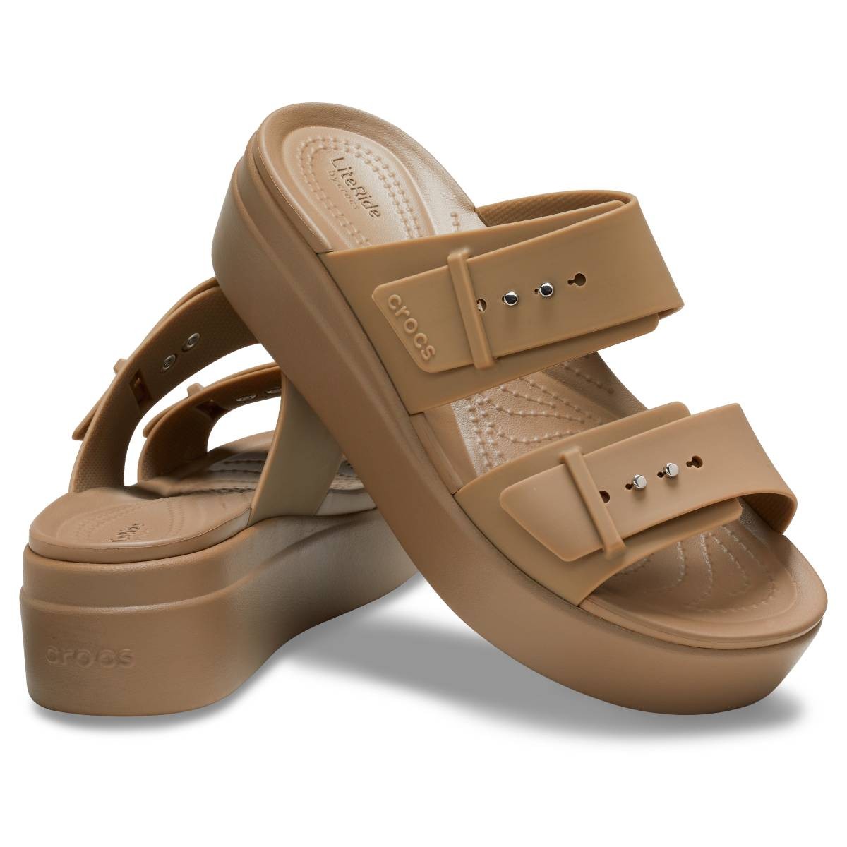 Crocs Brooklyn Buckle Low Wdg Woman 207431 - Bronz