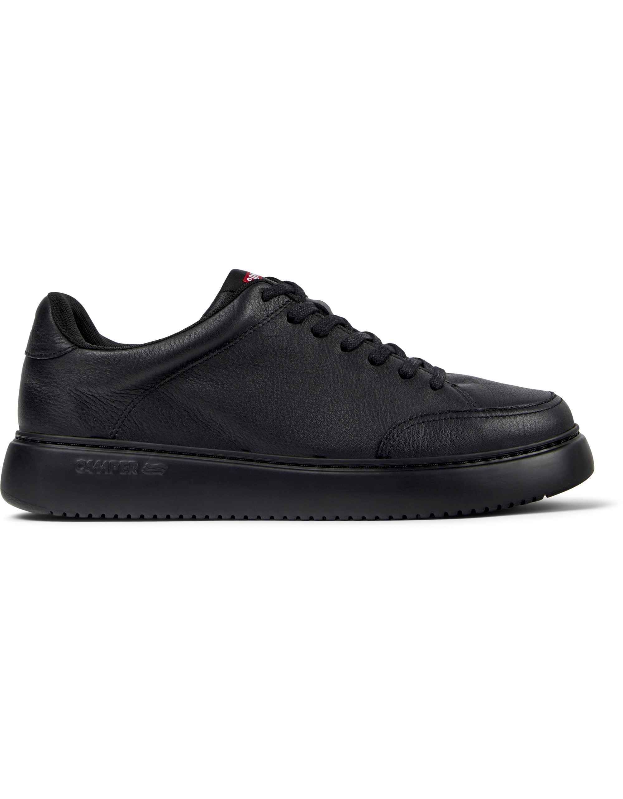 Camper Runner K21 Siyah Deri Erkek Sneaker K100841-015