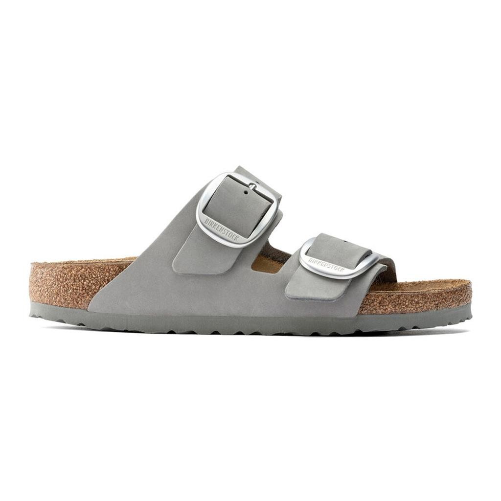 Birkenstock Arızona Bıg Buckle Nu Kadın Gri Terlik 1022154