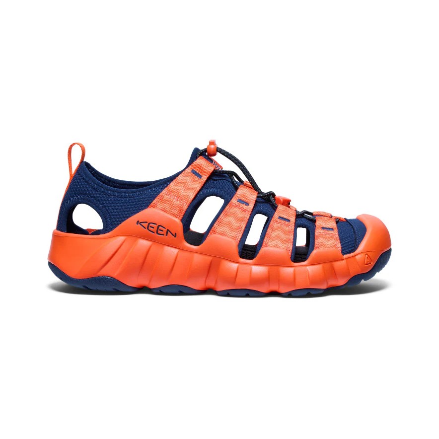 Keen Waterfront Hyperport H2 Erkek Turuncu-Lacivert Outdoor Sandalet 1029111