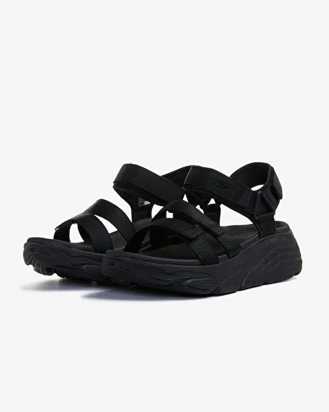 Skechers Max Cushıonıng Lured Kadın Siyah Sandalet 140218 BBK