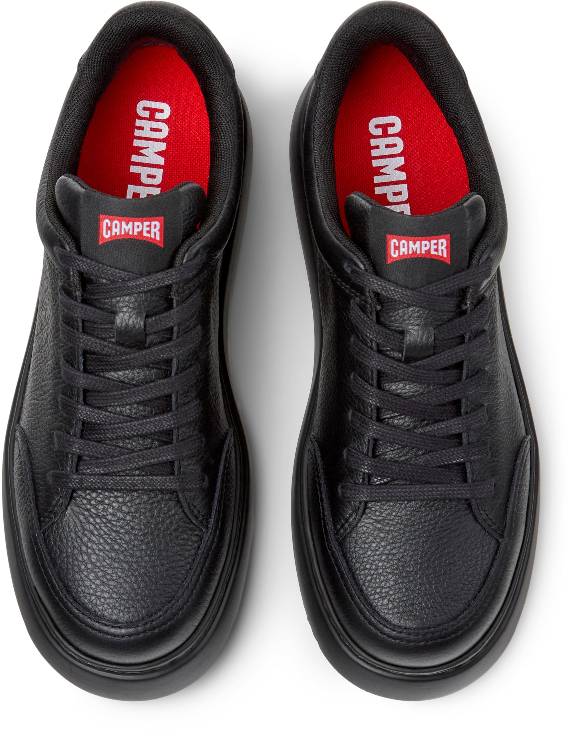 Camper Runner K21 Kadın Siyah Deri Sneaker K201438-015