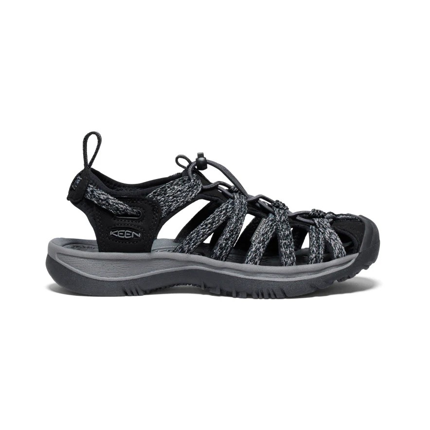 Keen Whısper Black Steel Grey Kadın Outdoor Sandalet