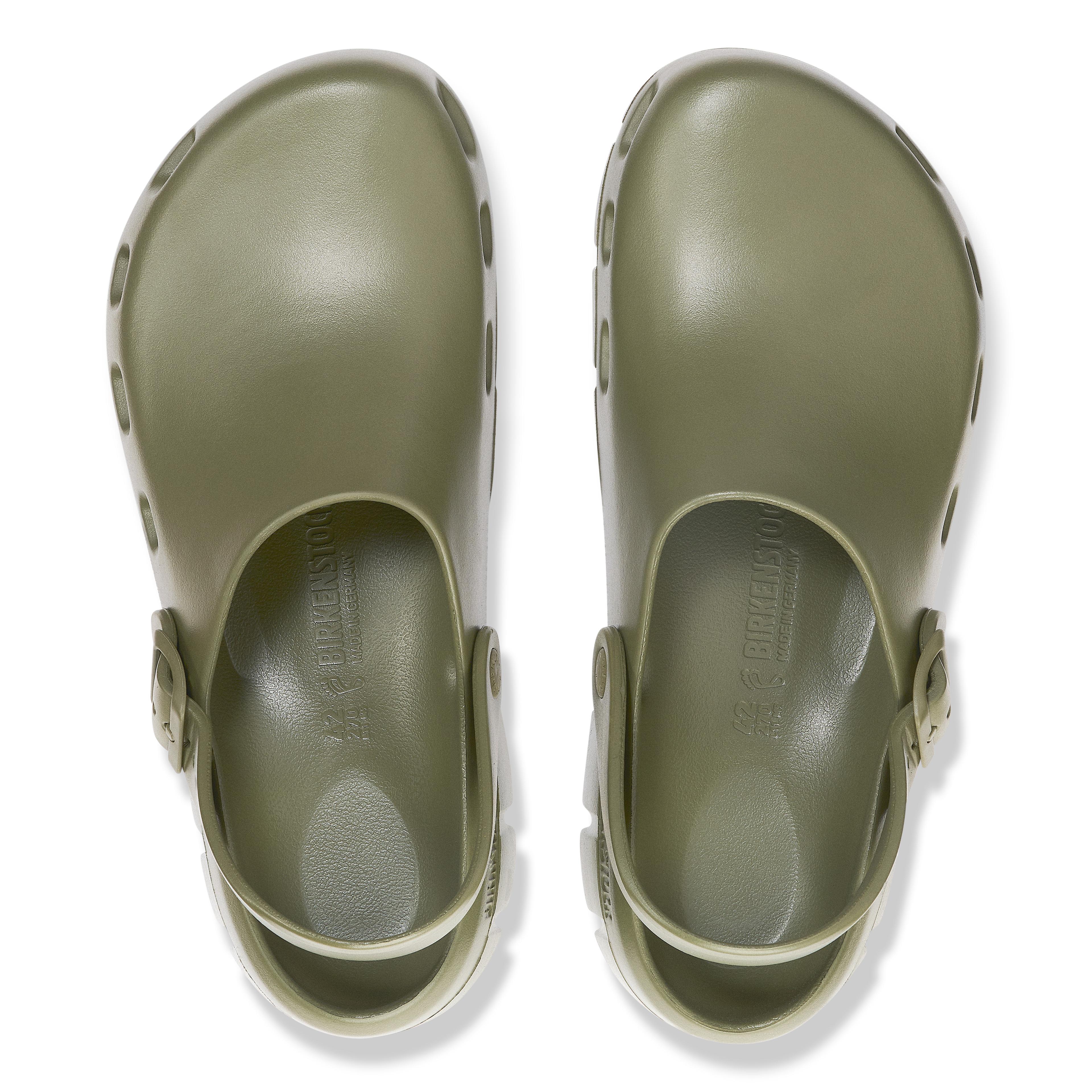 Birkenstock Bırkı Flow Eva Erkek Haki Burnu Kapalı Terlik 1028741