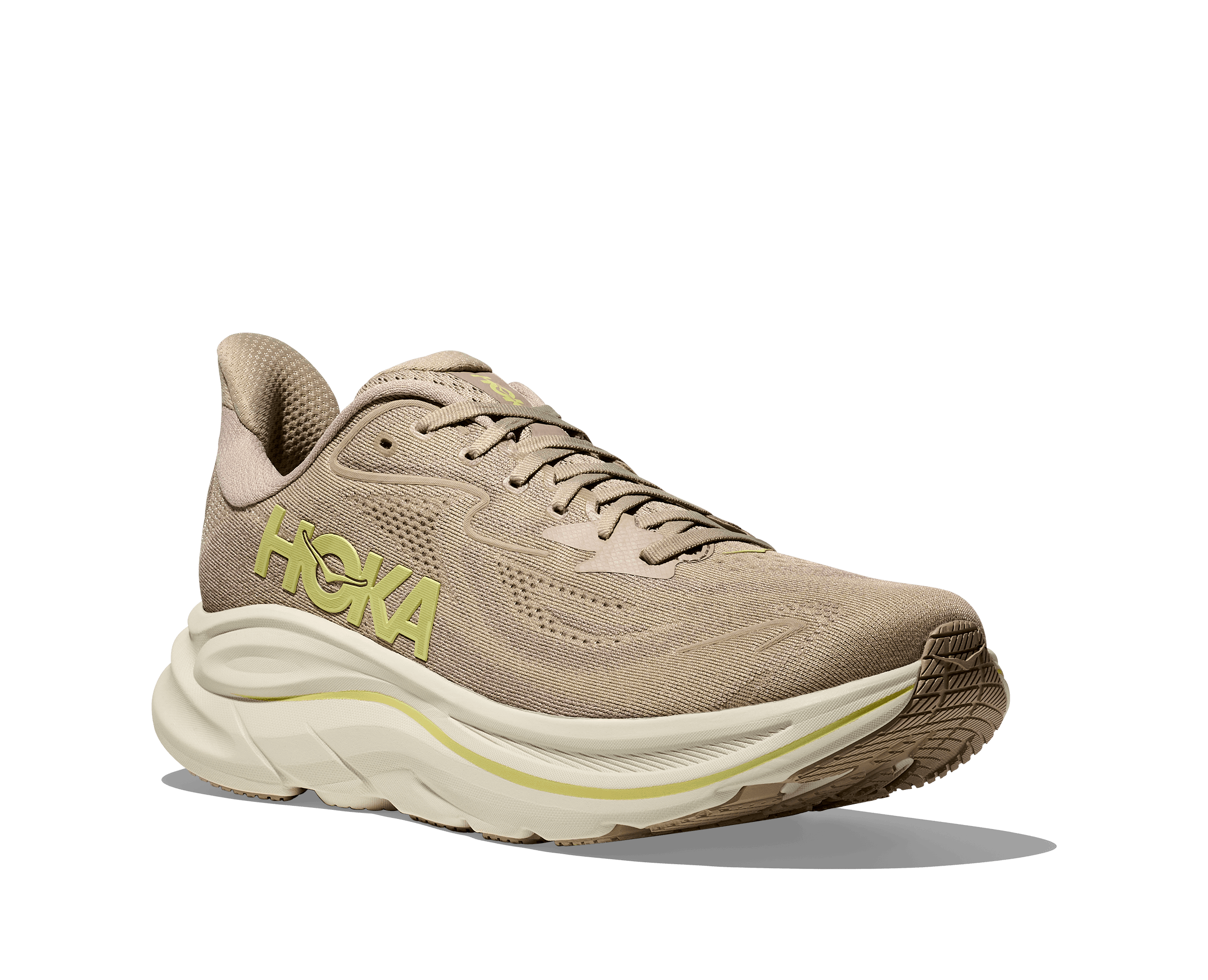 Hoka Clifton 10 Erkek Bej Koşu Ayakkabısı 1162030-RNN