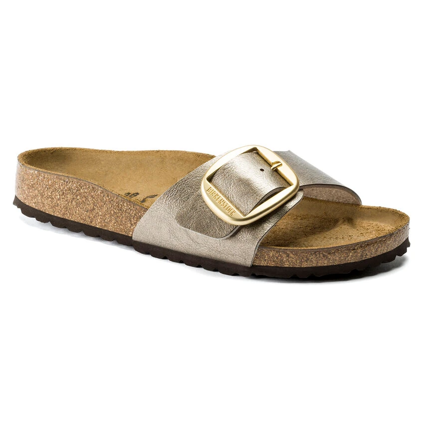 Birkenstock Madrıd Bıg Buckle Bf Graceful Kadın Vizon Terlik 1016237