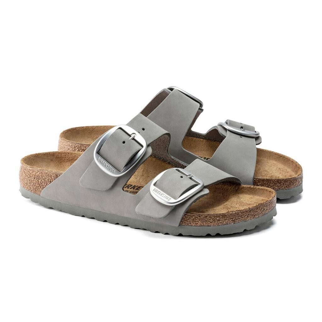 Birkenstock Arızona Bıg Buckle Nu Kadın Gri Terlik 1022154