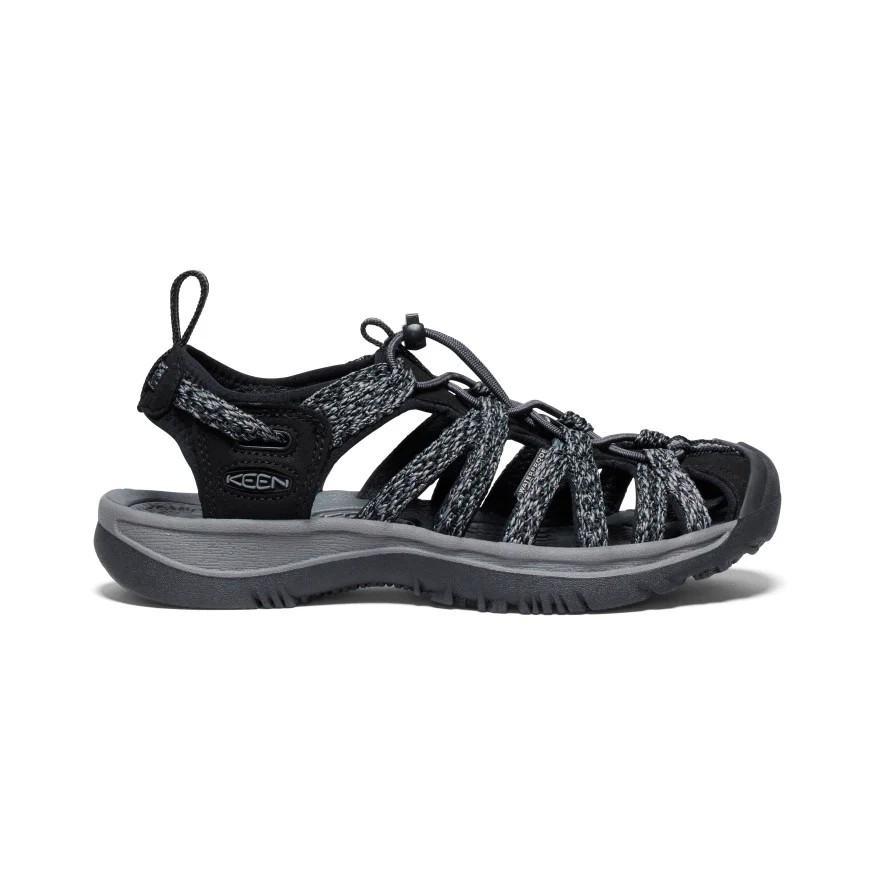 Keen Whısper Black Steel Grey Kadın Siyah Outdoor Sandalet 1028815