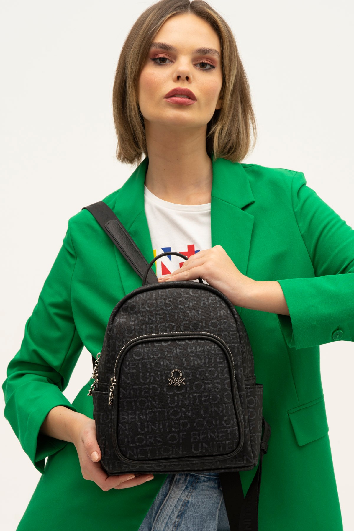 Unıted Colours Of Benetton Kadın Sırt Çantası